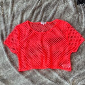 Mesh Crop Top